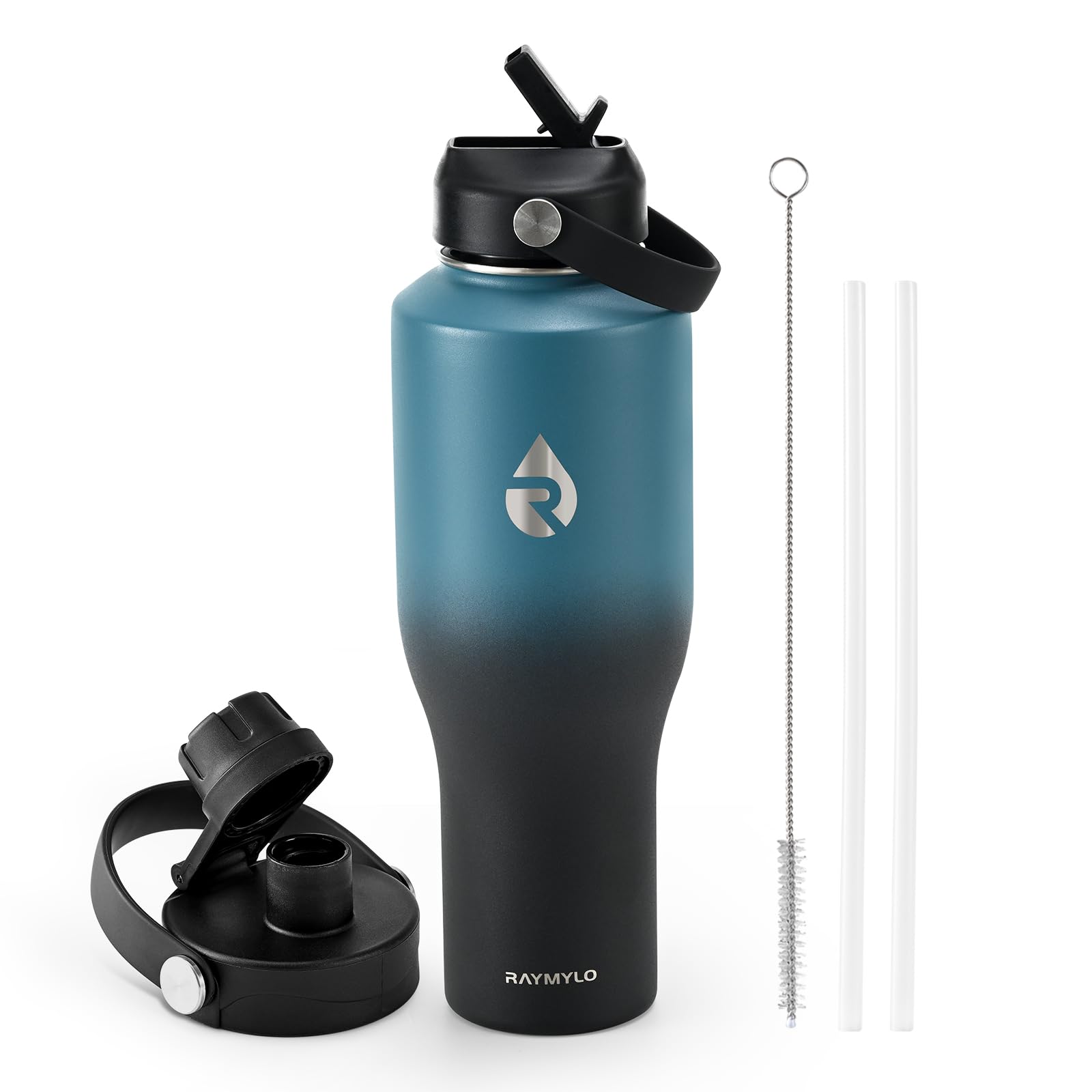 RAYMYLO 40oz insulated water bottle